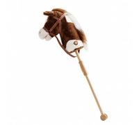 TWTCZOZ Bastone Equestre per Bambini con Testa di Morbida E Ruote Scorrevoli Giocattolo da Cavalcata con Manico Lungo per Passeggiate Fantasiose E Storie