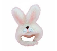 TWTCZOZ Cappello con Orecchie da Coniglio per Bambola BJD Cappellino Berretto Copricapo Accessorio Bambola Cuciture Accurate E Materiali Soffici per Un Tocco, Cappello Coniglio Bianco