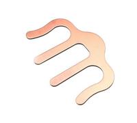 TWTCZOZ Clip per Spartiti in Metallo con Design Curvo E Superficie Liscia per Pagine E Note Musicali Fermaglio Sparito per Musicisti Accessorio per Strumenti Adatto per Lezioni, Bronzo, L