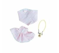 TWTCZOZ Completo di per Bambola con Cappello Abbinalo E Accessorio in Tessuto Morbido con Dettagli in Pizzo per Bambole da 20cm per Sessioni Fotografiche E Mostre