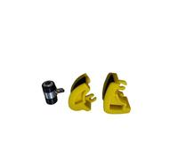 TWTCZOZ Drum Pedal Cam Pedale Grancassa Ingranaggio Meccanismo Ricambio Personalizzabile Compatibile con Pedali Standard Funzione Manutenzione Semplificata, Giallo