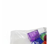 TWTCZOZ Geometria Forma Blocchi Plastica Trasparente Educativo Manipolativo Multifunzione Set Completo Cilindri Prismi Piramidi Sfere Adatti per Apprendistato, 5CM, Size to 1