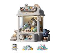 TWTCZOZ Giocattolo Elettronico, Mini Macchina Acchiappa-Peluche per Bambini, con Bambole di Peluche, Gioco Arcade Acchiappa-Peluche per Bambini, Stile a