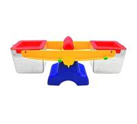 TWTCZOZ Gioco di Equilibrio per Bambini, Strumento Educativo Portatile con Secchiello E Doppio Piatto per Disuguaglianze di Volume, Altezza E Lunghezza, Blu, Taglia unica bambino