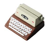 TWTCZOZ Macchina da Scrivere in 1/12 per Case delle Bambole, Ideale per Scenari in Miniatura E Giochi, caffè