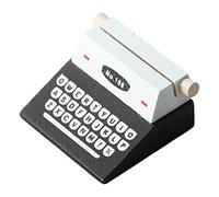 TWTCZOZ Macchina da Scrivere in 1/12 per Case delle Bambole, Ideale per Scenari in Miniatura E Giochi, Nero