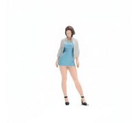 TWTCZOZ Miniatura Donna Personaggio Figurina Modello Accessorio Perfetto per Raccontare Scene Realistiche Progetti Diorama Collezionismo Decorazione d'Ambiente