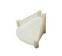TWTCZOZ Miniatura Elemento Scenico Accessorio per Casa Delle Bambole Micro Architettura Realizzata in Plastica PLA Struttura Curva Ideale per Paesaggi Espositivi E Collezione