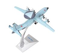 TWTCZOZ Modellino di Aereo in con Base, Realistico, da Collezione, per Decorazione Domestica, Statuetta di Aereo, Piccolo Modello di Aereo per Vetrina/b, KJ500