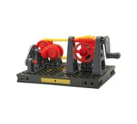 TWTCZOZ Modello di Trasmissione Ingranaggi Chiaro di con Strutturale Compatto Kit Montaggio Meccanico per Giovani Maker, Modello