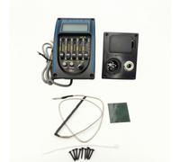 TWTCZOZ Preamplificatore con Equalizzatore | Piezoelettrico, Precablato, Preamplificatore con Display display digitale, per Palcoscenico