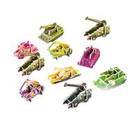 TWTCZOZ Set di 10 per Lo Sviluppo E L'immaginazione dei Bambini, Auto