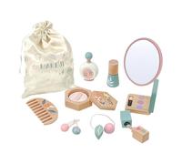 TWTCZOZ Set di Giocattoli in Legno per Il Trucco, Fermaglio per Capelli, Gioco di Ruolo per Bambine, Principessa