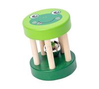 TWTCZOZ Sonaglio a Rullo per Bambini dai 6 Ai 12 Mesi con Superficie Liscia, Verde