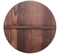 Twtuezsy Coperchio Legno artigianale Sollevamento 36cm | Coperchio in legno carbonio, dimensioni 36x36x1,6 cm, contiene 1 coperchio nel legno; colore può variare con luce.