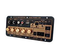 Twtuezsy Scheda Amplificatore Bluetooth integrato Lettore Audio | Bluetooth integrato, lettore MP3/TF/USB, ingresso AUX per collegare dispositivi; set di incluso.