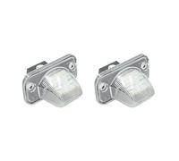 Twxxws LED Luce Della Targa Per T4 Transporter Campmob Per Passat Caddy Per Jetta Per Touran Transporter 2 Pezzi Luce Targa A LED Bianca