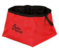 TX-2481 Travel Drinking Dog Bowl, Plyester