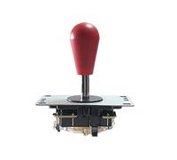 TX GIRL 5 Pin 8 Way Arcade Joystick Kit Pandora's Game Box Arcade Game Machine Arcade Joystick Kit (Color : Red Oval Ball)