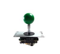 TX GIRL 5 Pin 8 Way Arcade Joystick Kit Pandora's Game Box Arcade Game Machine Arcade Joystick Kit (Color : Green Round Ball)