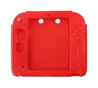 TX GITL Custodia protettiva per Nintendo 2DS Game Player Handheld Shell morbido silicone pelle antiscivolo accessori antiurto (colore: rosso)