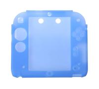 TX GITL Custodia protettiva per Nintendo 2DS Game Player Handheld Shell morbido silicone pelle antiscivolo accessori antiurto (colore: blu)