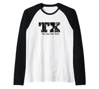 TX, Stato della Stella solitaria Maglia con Maniche Raglan