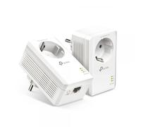 TP-Link TL-PA7017P KIT adattatore di rete PowerLine 1000 Mbit/s Collegamento ethernet LAN Bianco 2 pz