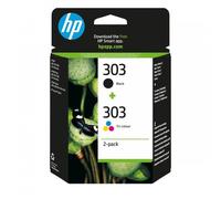 HP Confezione da 2 cartucce di inchiostro nero/in tricromia originali 303
