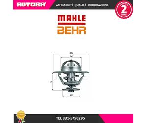 TX9379D Termostato, Refrigerante (MARCA-BEHR)..