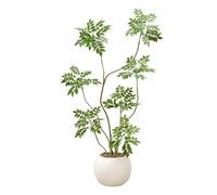 TXABL - Albero artificiale autunnale di 6 piedi, alberi artificiali con vaso bianco per la casa, camera da letto, ufficio, interno, soggiorno, decorazione artificiale