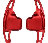 TXCDF 2 Pezzi Auto Paletta Cambio Volante per BMW Serie 5 F10 F11 F07 2011-2016, Estensioni Leve Cambio Volante Dell'auto Estendono Levette al Volante del Cambio,B