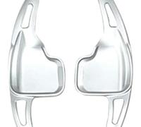 TXCDF 2 Pezzi Auto Paletta Cambio Volante per BMW Serie 5 F10 F11 F07 2011-2016, Estensioni Leve Cambio Volante Dell'auto Estendono Levette al Volante del Cambio,A