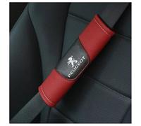 TXCVRID Copri Cintura di Sicurezza Auto per Peugeot 4007 2007-2012,Imbottiture Protettive per Le Spalle Dell'Auto, Riduce Attrito E Fastidio alla Spalla, Comfort Durante Il Viaggio,Red