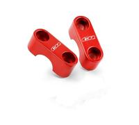 TXDBD Accessori per Motociclette Riser di Montaggio Manubrio Tappo di Serraggio Copri Morsetto Manubrio per H&Onda CR 80R 85R CR500 250 125 CRM CR85R CR250R Distanziale Rialzo Manubrio