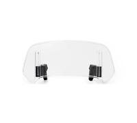 TXDBD Cupolino Parabrezza Per Moto Per Rebel CMX500 CMX 250 300 500 1100 Con Estensione Regolabile E Spoiler Per Fari Parabrezza Carenatura Del Faro Dello(CHIARO,360cm)