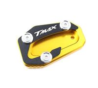 TXDBD Estensione Cavalletto Laterale Per Yamaha TMAX 560 Tech Max 2020-2025 TMAX 530 SX DX 2017-2019 Supporto Con Base Antiscivolo Cavalletto Laterale Prolunga(Oro)