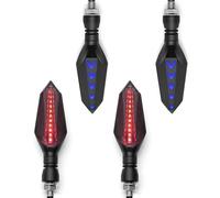 TXDBD Indicatori direzione Luce Di Svolta Anteriore Posteriore Per Moto Per H&onda C50C C70 CD70 ST70 CT79 CT90 JH70 JL 70cc Indicatore Lampeggiatore Lampeggiante Lampada(2 pezzi)