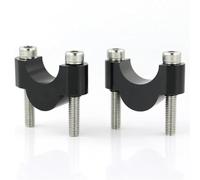 TXDBD Riser Manubrio Moto 28mm 1 1/8" per Suzuki GSX-S1000 GX DL1000 XT V-Strom 1050XT Adv/800 SE RM-Z250 RMZ450 Distanziale Rialzo Manubrio(Nero,20 Millimetri)