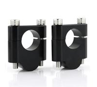 TXDBD Riser Manubrio Moto per H&Onda VTR 1000F CBF 1000 CBF 500 CBF 600 CBX 650 CBX 750 FMX 650 NT 650 V NX 650 SLR 650 Distanziale Rialzo Manubrio(Nero 30mm)