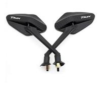 TXDBD Specchietti Retrovisori Convessi Per Moto, Girevoli, Viti Da 8 Mm Per Yamaha TMAX 530 TMAX 500 T-MAX 560, Specchietto Retrovisore Modificato parcheggio specchietto(NERO 1)