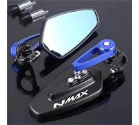TXDBD Specchietti Retrovisori Laterali Per Moto Per YAMAHA N-MAX 155 250 400 125 Specchietto Retrovisore Manubrio Sinistro Destro parcheggio specchietto(Colore 2)