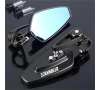 TXDBD Specchietti Retrovisori Per Moto Per Ducati Scrambler 400 800 1100 2014 2015 2016 2017 Specchietto Retrovisore Laterale Per Estremità Manubrio parcheggio specchietto(Colore 3)