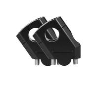TXDBD Supporto Manubrio Moto Riser Manubrio Morsetto 28mm 22mm per Y&amaha FZ6 S2 FZ 6 per FAZERMT-07 MT-09 MT07 MT09 MT 07 MT 09 Distanziale Rialzo Manubrio(Nero,28mm)