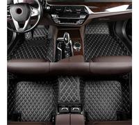 TXDBD Tappetini Per Auto Per BMW Serie 5 E60 2004-2010 Tappetini Per Auto Tappetini Antiscivolo Tappetini Impermeabili Per Tutte Le Stagioni Tappetini interni(Nero bianco 3 pezzi)