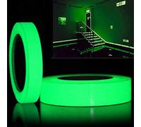 TXErfolg 2 Volumi Nastro Fluorescente Verde Nastro Autoadesivo Bagliore nel Buio per Interruttori Biciclette Caschi di Sicurezza Decorazioni di Halloween Forniture per Feste 20 mm x 5 m e 10 mm x 5 m
