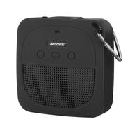 TXesign Custodia in silicone compatibile con altoparlante portatile Bluetooth Bose SoundLink Micro, impermeabile, custodia protettiva completa, antiurto, custodia da viaggio con moschettone (grigio
