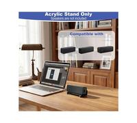 TXEsign Supporto da Scrivania per Altoparlanti per per Soundcore 1/2/3, Supporto In Acrilico con Inclinazione di 15 e Base Antiscivolo
