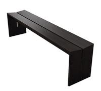 TXFXZXZ Panca da pranzo, panca in legno, panca da ingresso con panca da ingresso, panca in legno da fattoria, panca da cucina, panca alla fine del letto for soggiorno, sala da pranzo, corridoio(Black,