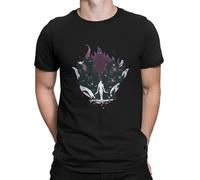 TXHxhdSGH Shadow Monarch Men T Shirt Solo Leveling Amazing Tees Short Sleeve Crewneck T-Shirt Graphic Printed Tops